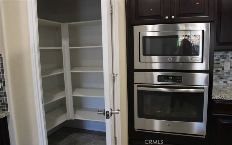Pantry, Oven, Microwave