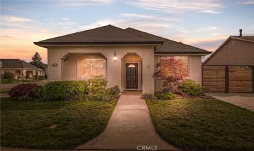 Twilight picture front entry