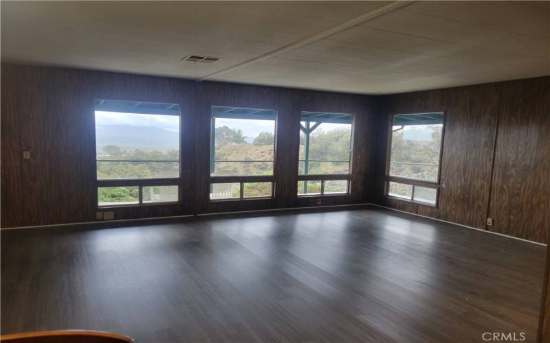 Living room with windows to enjoy the view