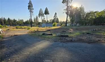 Level Lot with large driveway still intact