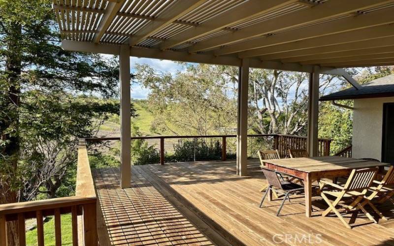 Expansive Covered Deck