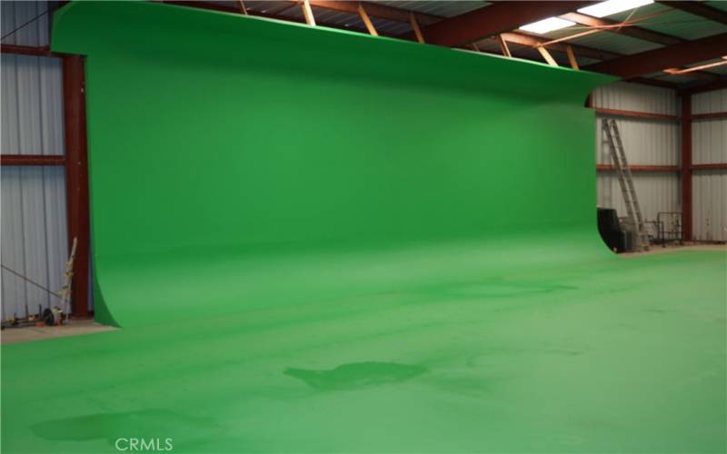 Green screen film room