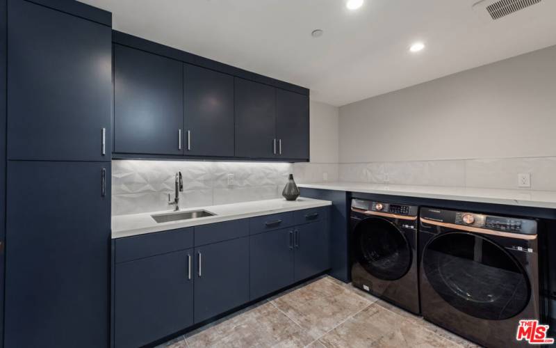 Laundry room & storage