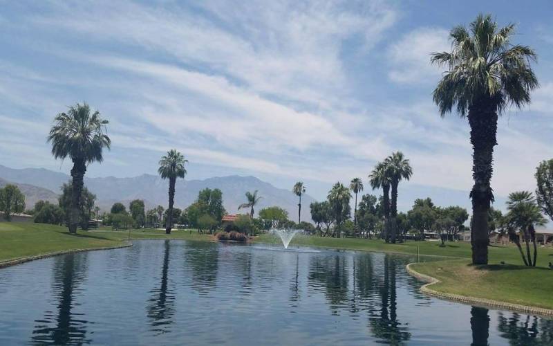 Pond at 16th Tee