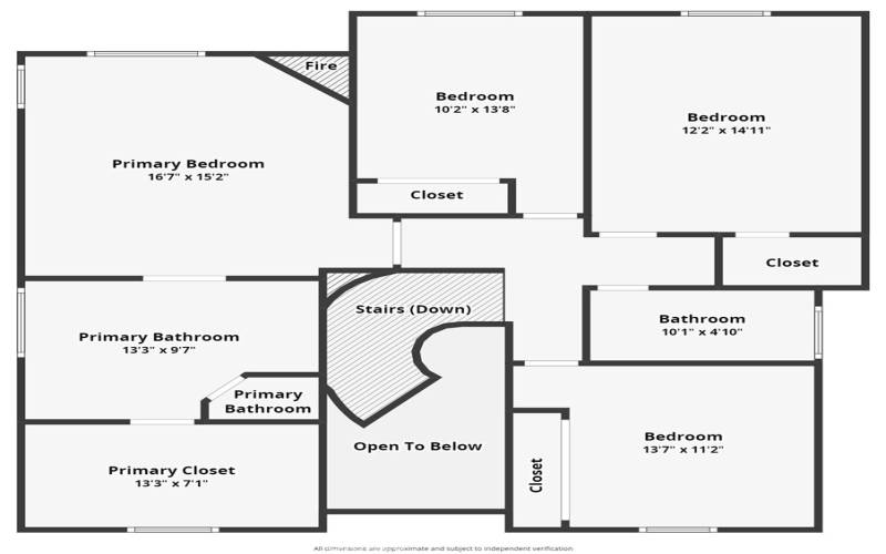 Floor plan - Second Floor