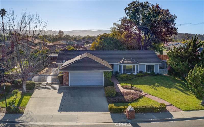 Aerial View -Front Yard