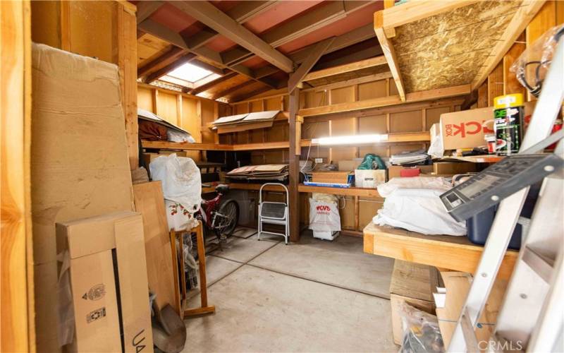 Storage & Work shed #1
