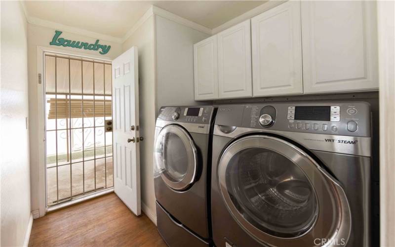 Indoor Laundry Room w/ access to Carport