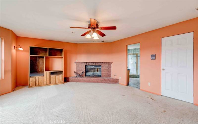 Master bedroom with FirePlace