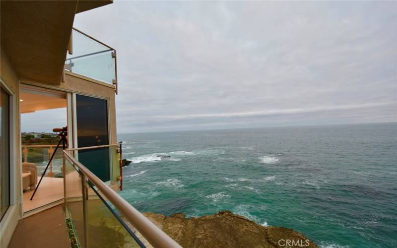 Unparalleled ocean views off balcony