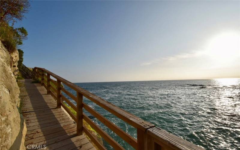 Walkway around Table Rock community