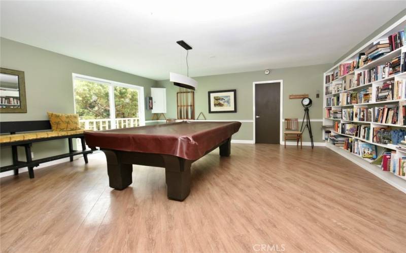 Billiards room