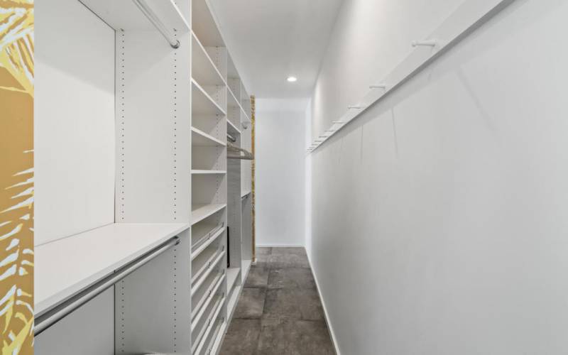 Primary Walk-in Closet