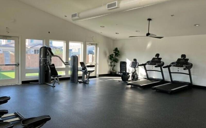 Clubhouse fitness center 1
