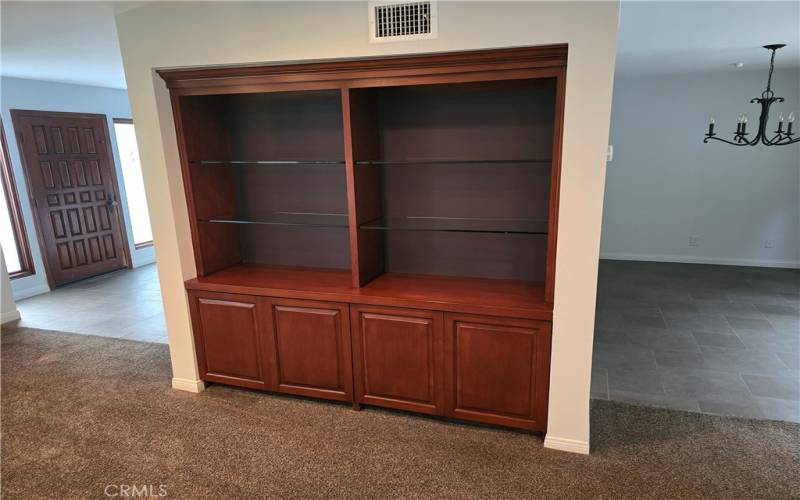 Living Room bookcase