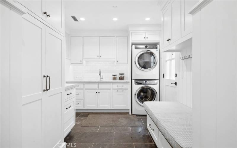 Mud Room with secondary laundry facilities