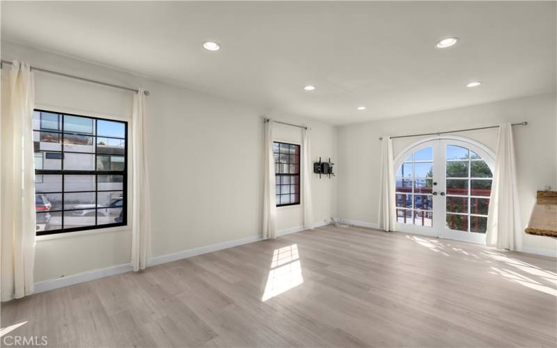 Living Room with lots of natural light