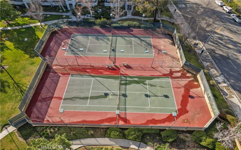 American Beauty Village Tennis Courts