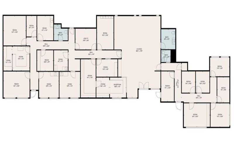 Floorplan cut Unit B