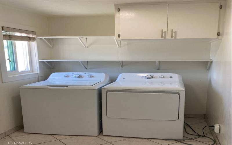 Laundry Room off of kitchen