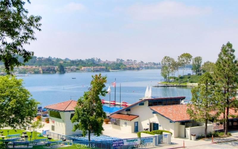 Two beach club locations with snack bars, rentals and more... all at Lake Mission Viejo