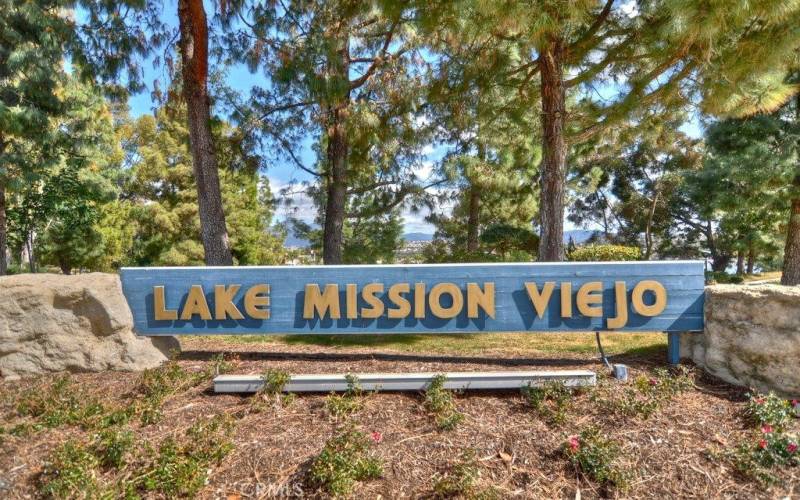Lake Mission Viejo is included as an HOA Membership