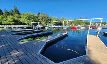 Day use dock on the lake.