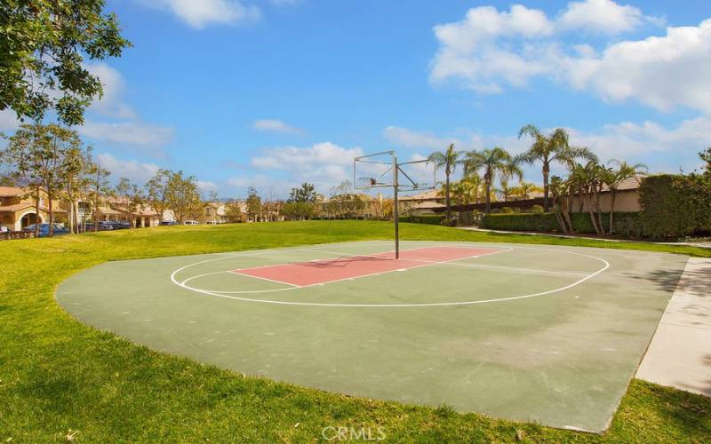 Two sport courts.