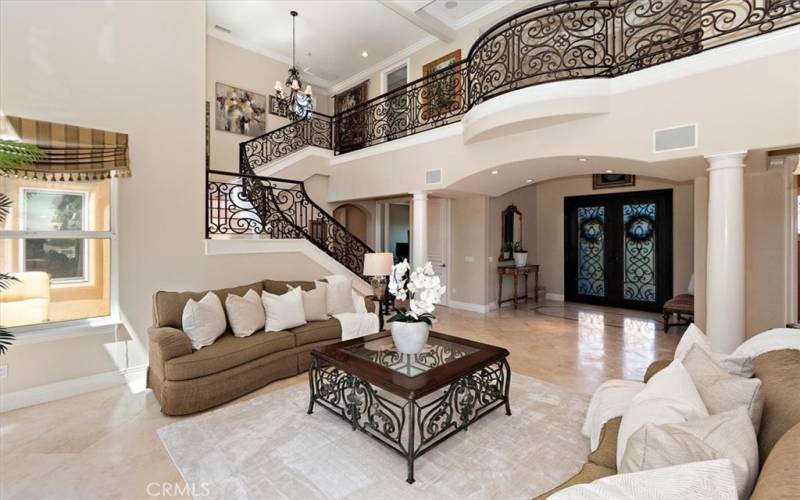 Custom wrought iron railings and high quality finishes throughout.