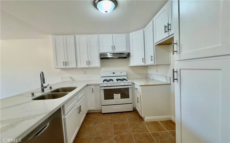 Remodeled kitchen