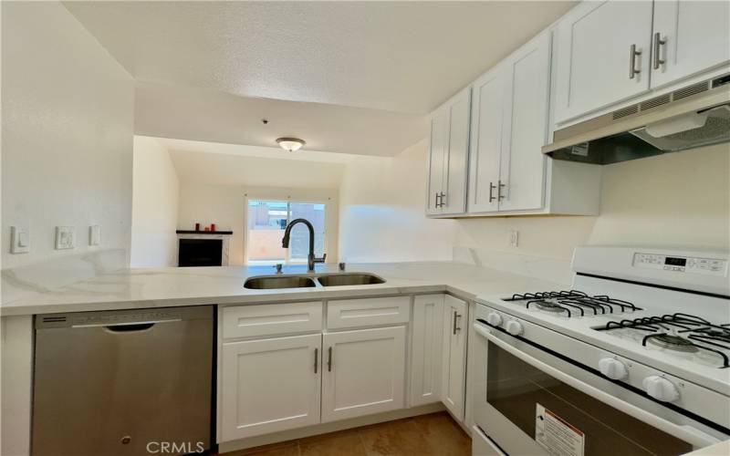 Remodeled kitchen