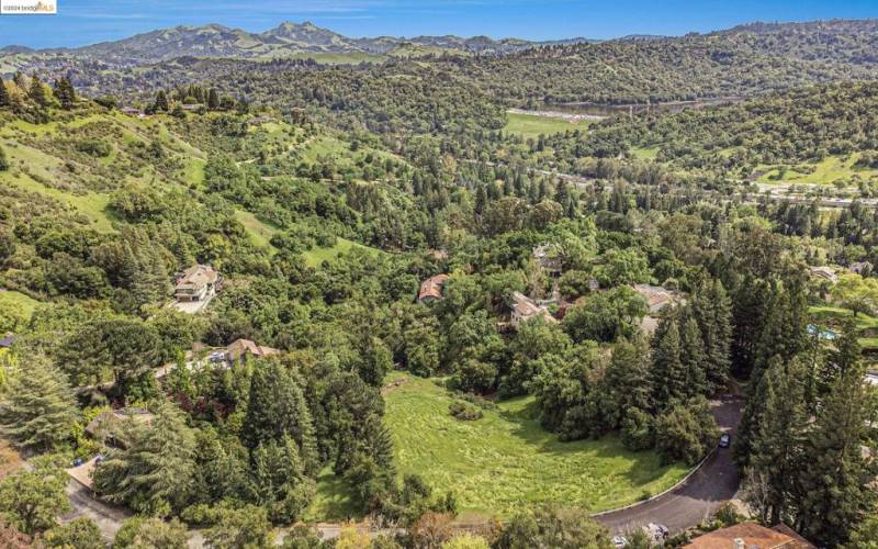 Aerial View of Land