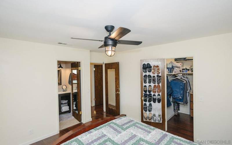 Walk in Closet and Private Bathroom in the Primary Bedroom.
