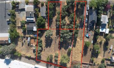 5 parcels ariel view may not be true to lot lines