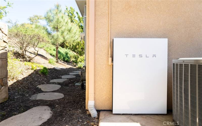 Tesla battery backup. Never lose power again! The home was also upgraded with 2 brand new, hybrid HVAC units!
