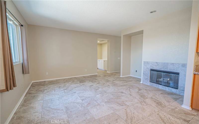 Large dining area