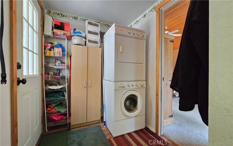 Laundry between Primary, with 3rd entry Kitchen and
