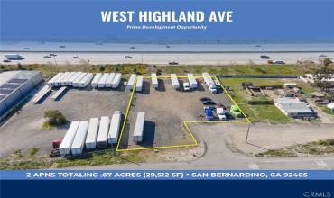0 W Highland Avenue, San Bernardino, California 92405, ,Land,Buy,0 W Highland Avenue,AR24081194