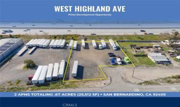0 W Highland Avenue, San Bernardino, California 92405, ,Commercial Sale,Buy,0 W Highland Avenue,AR24081180