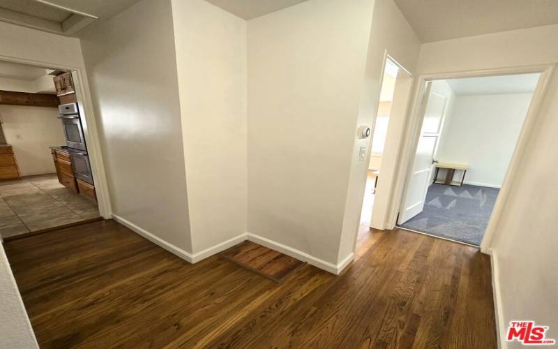 Hallway to Kitchen.