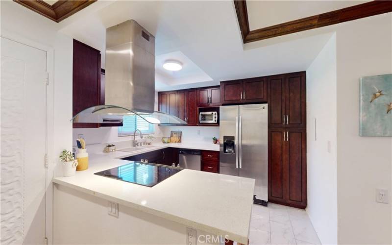 REMODELED OPEN KITCHEN