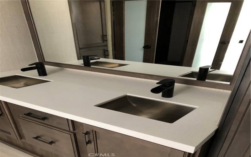 double sinks vanity