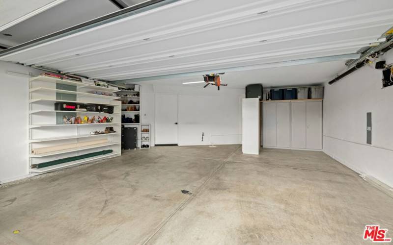2 Car direct access garage
