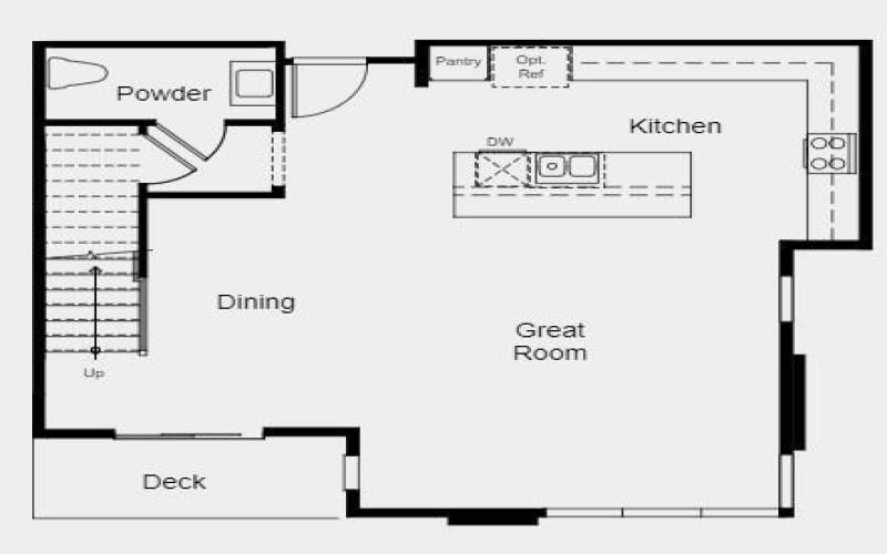 Structural options include: Flat screen future pipe with recessed power box at gathering room.