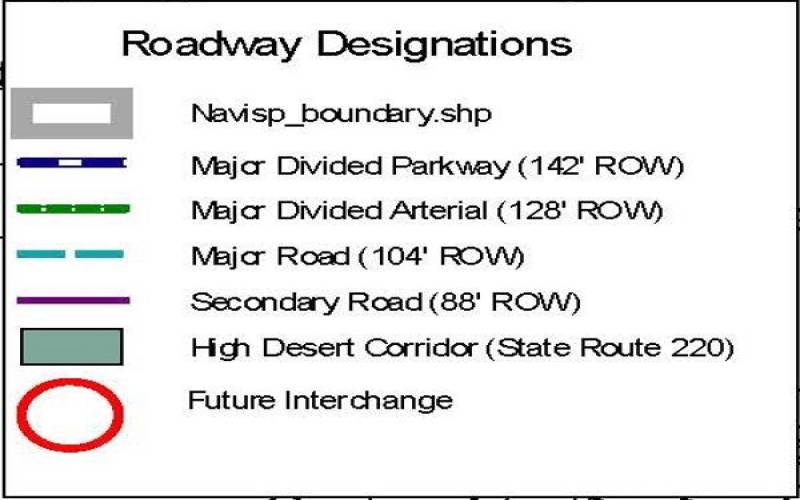 Roadway Designation Legend