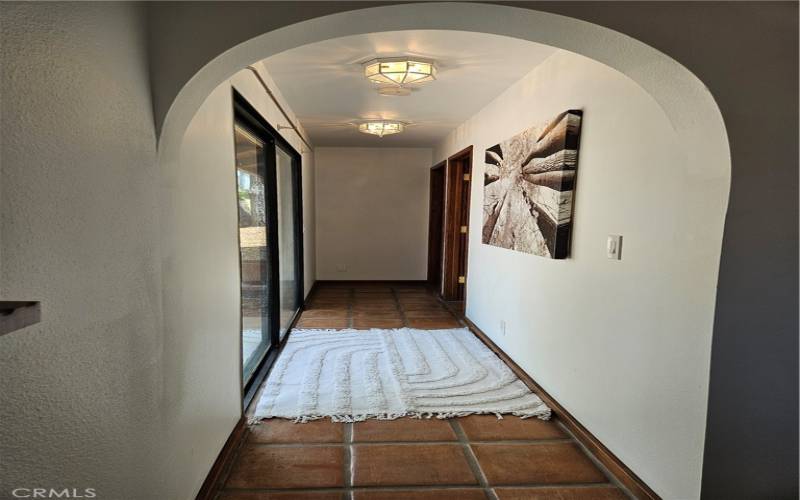 Hallway in the main home