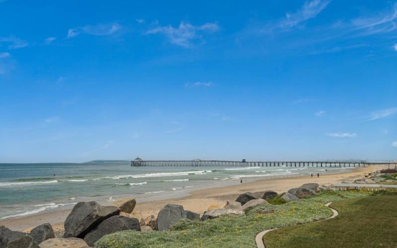 Enjoy ocean views while cooking and entertaining! Kitchen flows to dining and living areas.