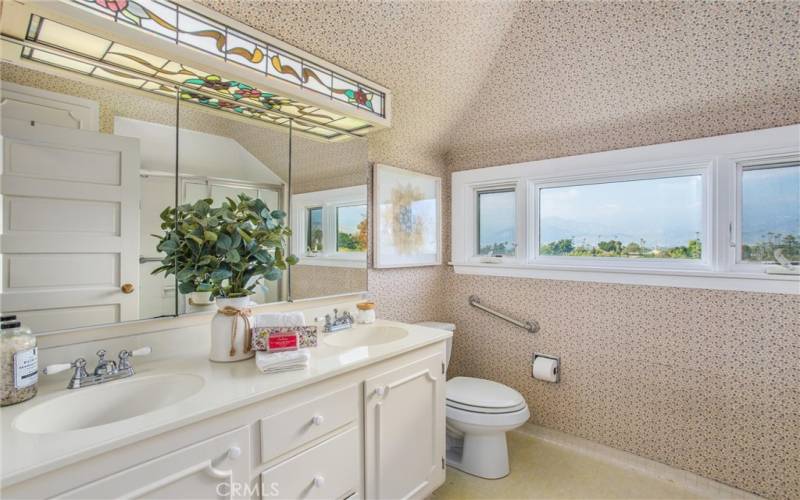 Upstairs bathroom