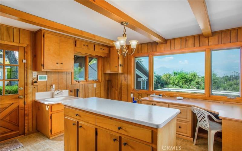 Craft room/Laundry room and office with a view!