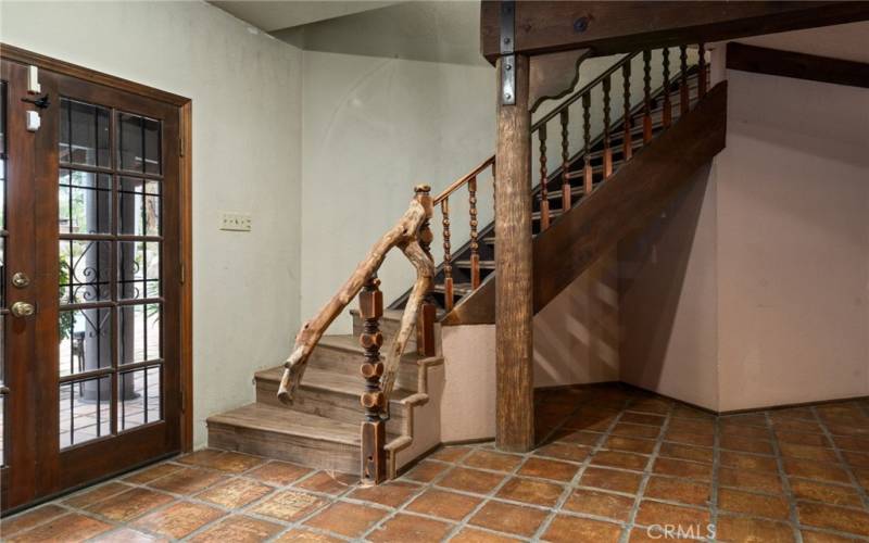 Staircase to Master Suite